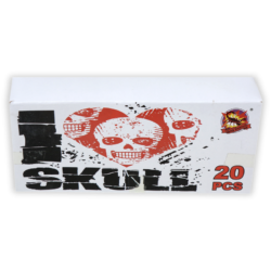 I Love Skull CLE0205I (gwizd+huk) – 20 sztuk
